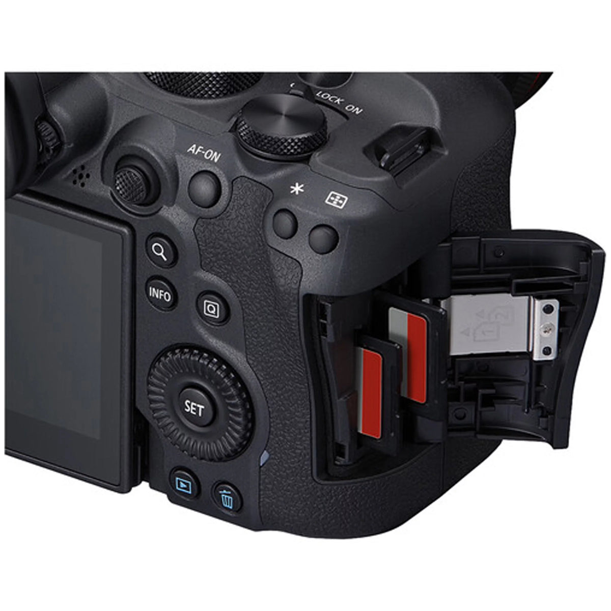 Canon EOSize R6 Mark II Mirrorless Camera with Canon RF 24-105mm f/4 L ISize USizeM Lens + 2pc 64GB Memory Cards + LED Video Light + Sizepare Battery + Case & More