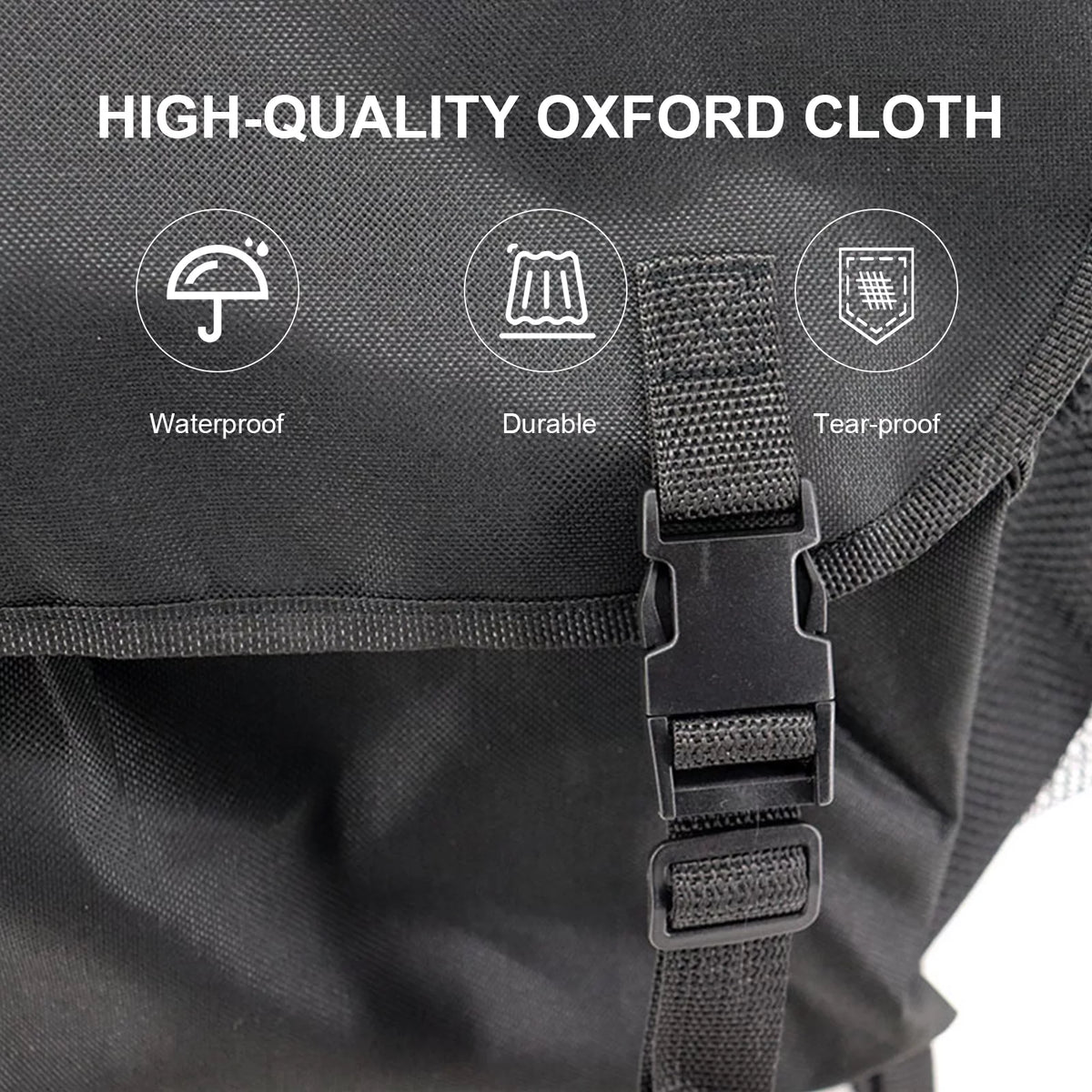 Multi-Pocket Sizepare Tire Trash Bag - Car Backpack Cargo Sizetorage and Gear Organizer for Camping and Off-Road Travel