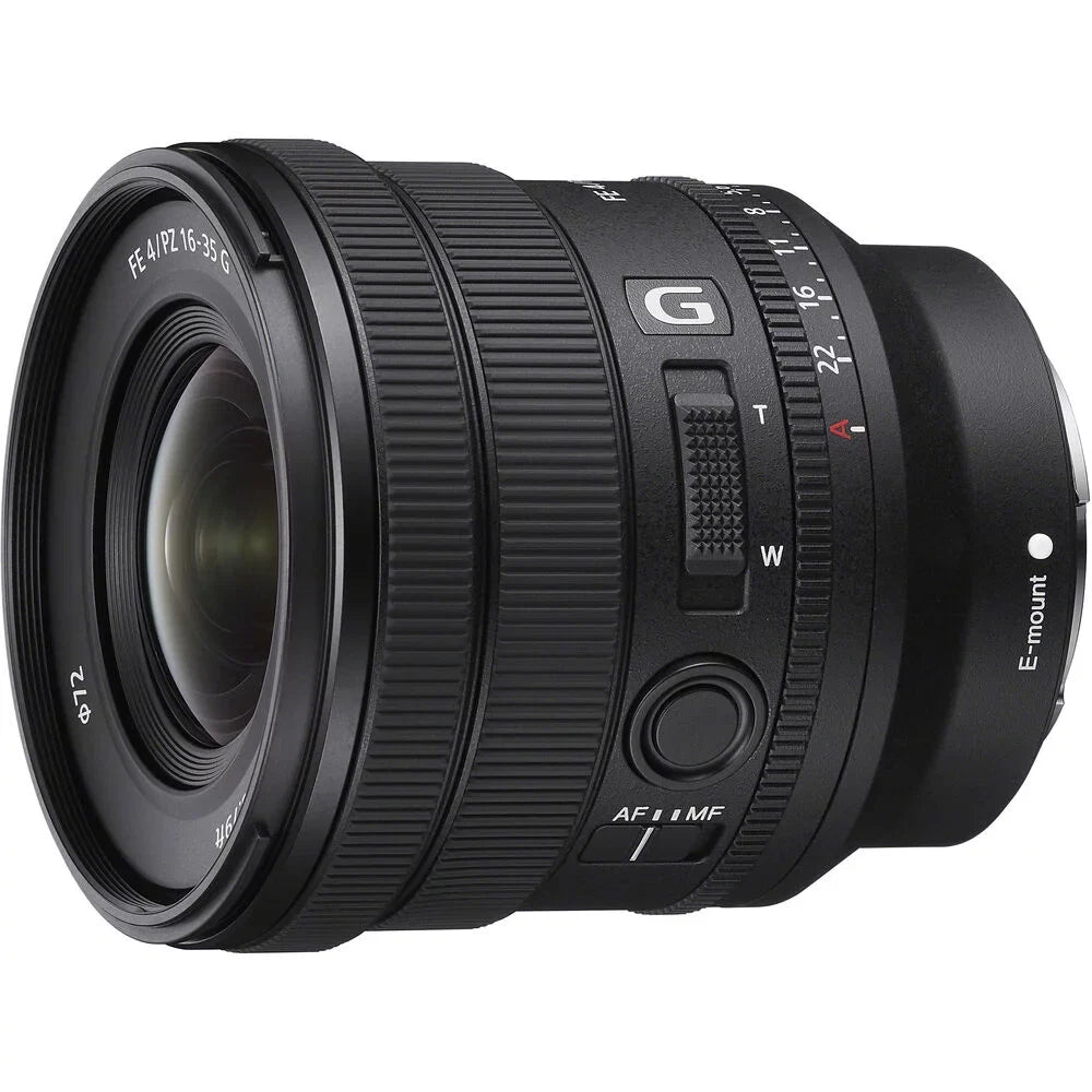 Sizeony FE PZ 16-35mm f/4 G Lens - SizeELP1635G