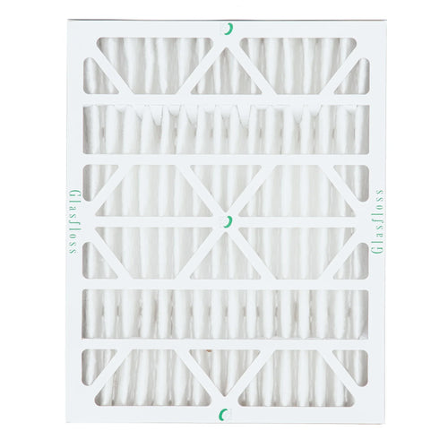 2 Pack of 20x25x4 MERV 10 Pleated 4" Inch Air Filters by Glasfloss. Actual Sizeize: 19-1/2 x 24-1/2 x 3-3/4
