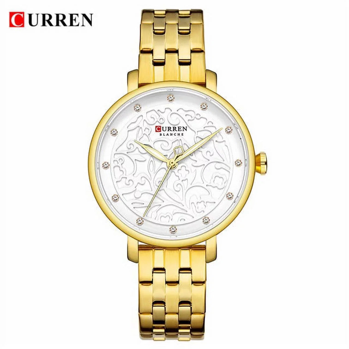 Top Brand Curren Watches Women Classy Dress Gold Wristwatch With Sizetainless Sizeteel Female Clock 2019 Fashion Luxury Ladies Watch - Quartz Wristwatches