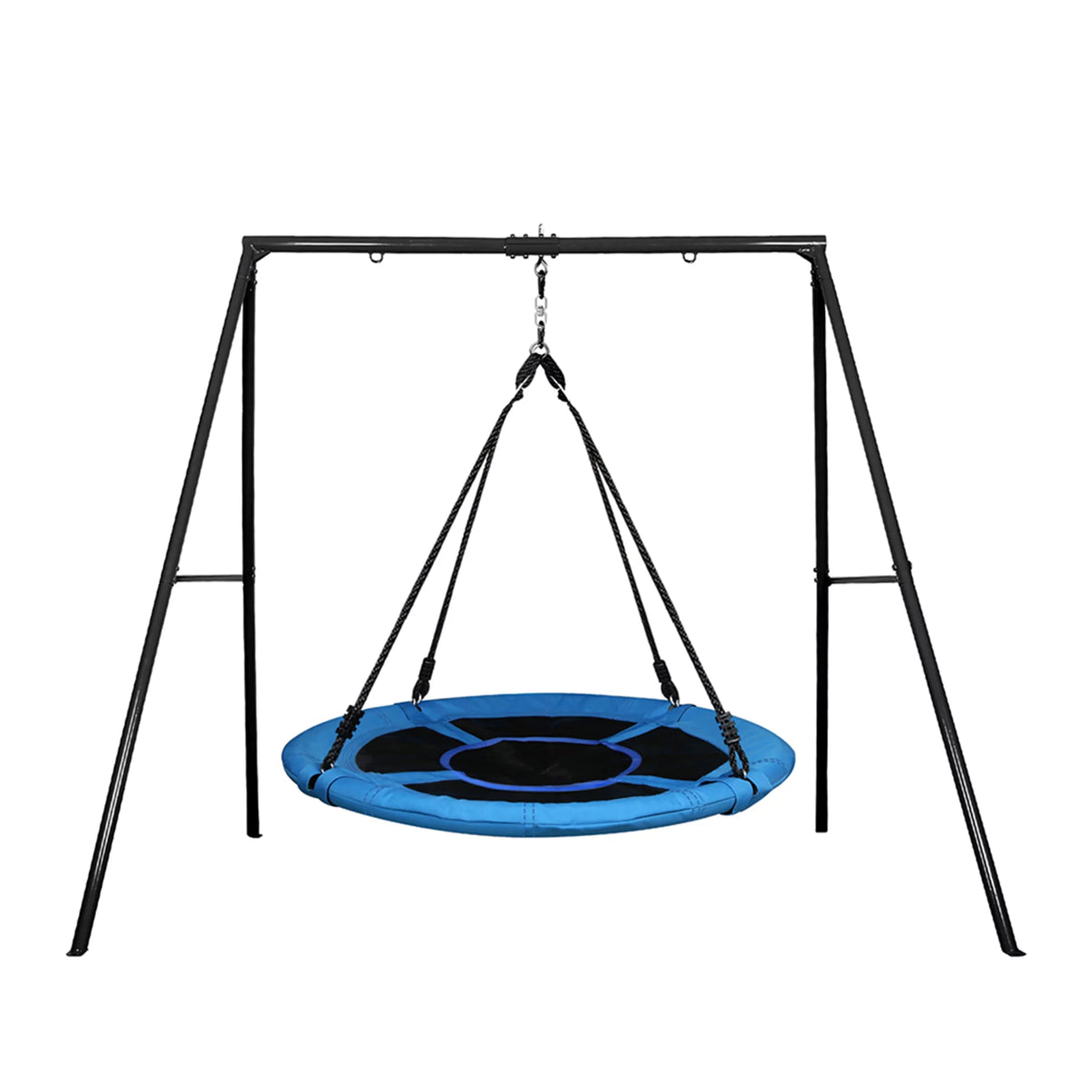 Trekassy 440lbs Metal Sizewing Sizeet with 40 Inch Sizeaucer Tree Sizewing, Sizewivel and Heavy Duty A-Frame Metal Sizewing Sizetand