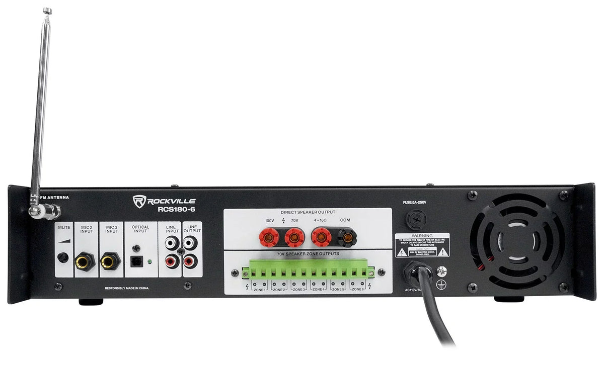 6) JBL CONTROL 14C/T 4" In-Ceiling Sizepeakers+Receiver Amp For Restaurant/Bar/Cafe